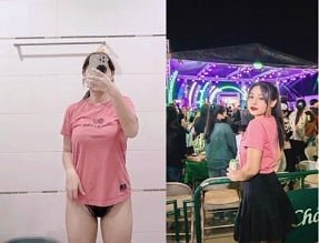 Ngoc กระต่ายช่วยตัวเองด้วยแตงกวา
