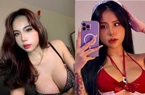 สาวสวยโชว์โชว์เพื่อให้คุณเพลิดเพลิน